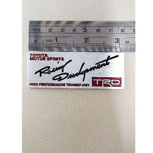 EMBLEM TRD TOYOTA MOTOR SPORT