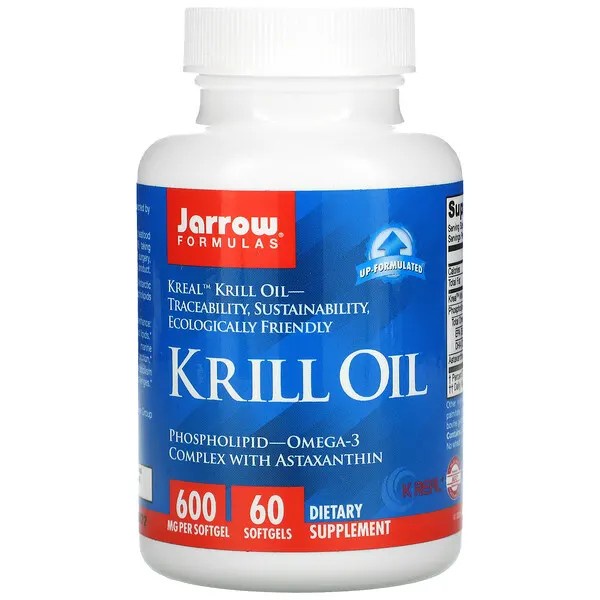 Jarrow Formulas, Krill Oil, 60,120 Softgels คริลล์ออยล์ โอเมก้า3 ชะลอวัย ลดการสะสมไขมัน