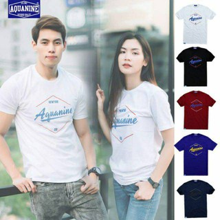 AQUANINE BADGE BAD เสื้อยืด T-shirt streetwear