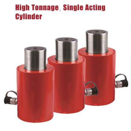 กระบอกเเม่เเรงเเบบสูง 10 ตัน รุ่น EX-106 กระบอกน้ำมันไฮดรอลิค กระบอกแบบดัน  SINGLE HYDRAULIC CYLINDE