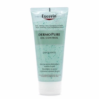 ผลิตภัณฑฺ์ทำความสะอาดผิวหน้า Eucerin Dermo Pure Oil Control Scrub 100ml.