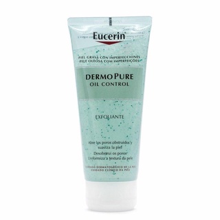 ผลิตภัณฑฺ์ทำความสะอาดผิวหน้า Eucerin Dermo Pure Oil Control Scrub 100ml.