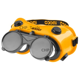 INGCO แว่นตา สำหรับงานเชื่อม รุ่น HSGW01 ( Safety Goggle / Welding Goggle ) แว่นตาอ๊อก / แว่นตาเชื่อม / แว่นตาช่างเชื่อม