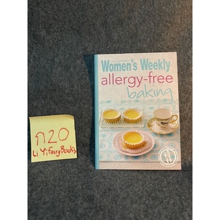 หนังสือ (มือสอง) ENG หนังสือทำอาหาร women’s weekly allergy-free baking