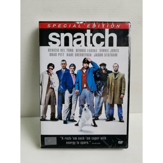 DVD​ :​ SNATCH (2000) สแน็ทช์...ทีเอ็งข้าไม่ว่า ทีข้าเอ็งอย่าโวย "Brad Pitt, Benicio Del Toro" A Film by Guy Ritchie