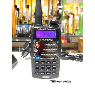 วิทยุสื่อสาร BAOFANG รุ่น UV-5RA (รุ่นใหม่) ของแท้! 2 ย่าน 144/400MHz 2 บรรทัด กำลังส่ง 5-7W. สำหรับเจ้าหน้าที่บ้านเมือง