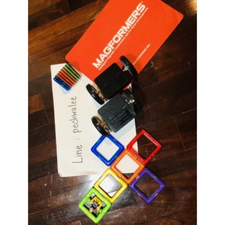 Magformers มือสอง รุ่น 16 ชิ้น มีล้อ