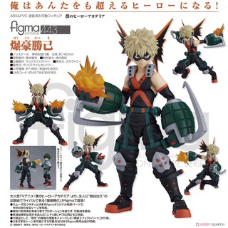 Figma ฟิกม่า Model Figure ฟิกเกอร์ My Hero Academia มายฮีโร่ อคาเดเมีย วีรบุรุษกู้โลก Katsuki Bakugo บาคุโก คัตสึกิ