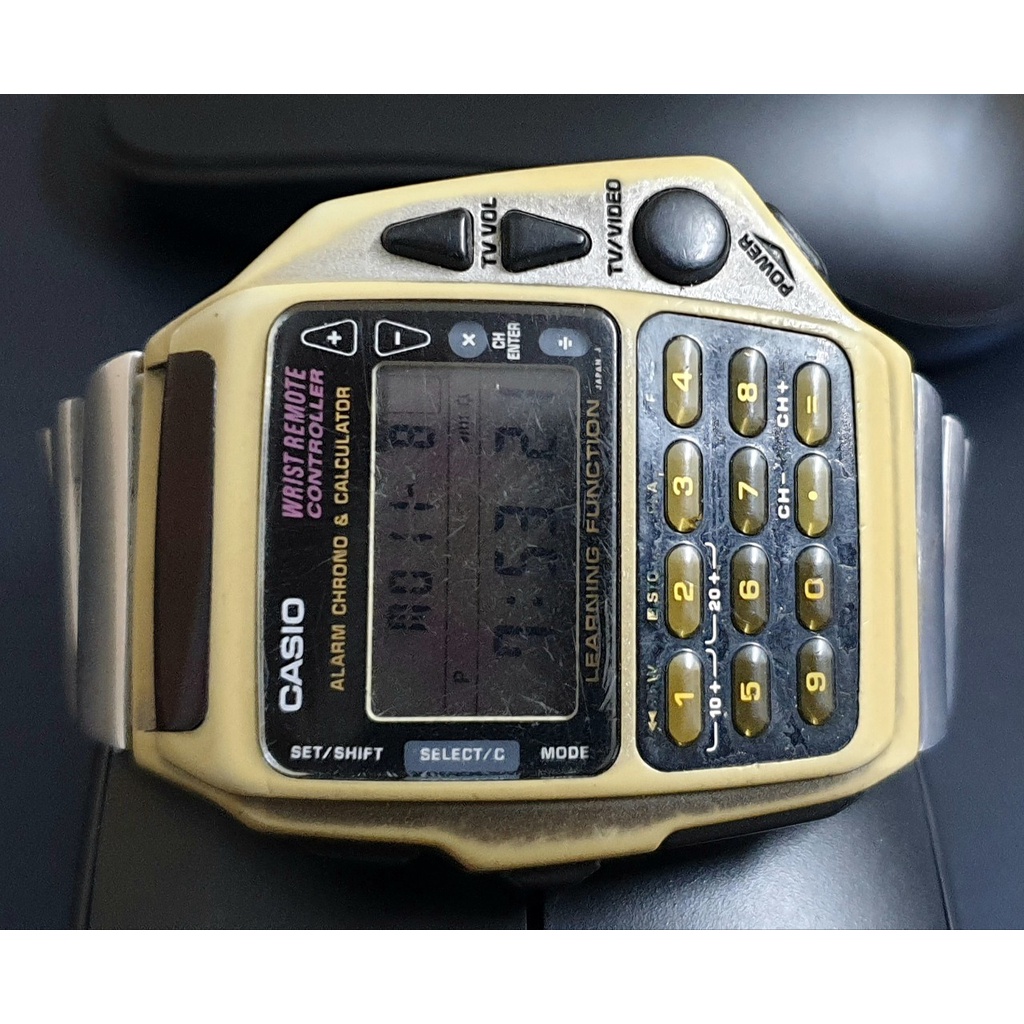 นาฬิกา Casio CMD-40 Mode. 1174 Wrist Remote Control TV Calculator Digital