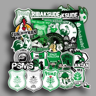 สติกเกอร์ Psms Medan Club Ball สําหรับติดตกแต่งหมวกกันน็อครถจักรยานยนต์