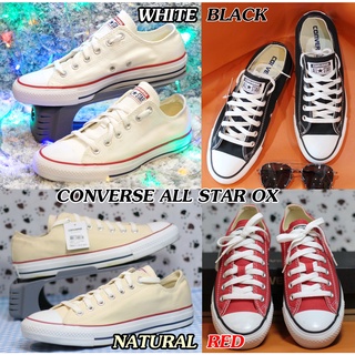 CONVERSE รุ่น ALL STAR OX รองเท้าผ้าใบ มี 4 สีให้เลือก เหมาะกับทุกเพศทุกวัย ใหม่มือ1 ลิขสิทธิ์ของแท้100% มีของ พร้อมส่ง