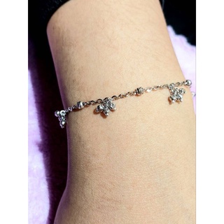 สร้อยข้อมือทองแท้อิตาลี18K  น้ำหนัก3.3กรัม