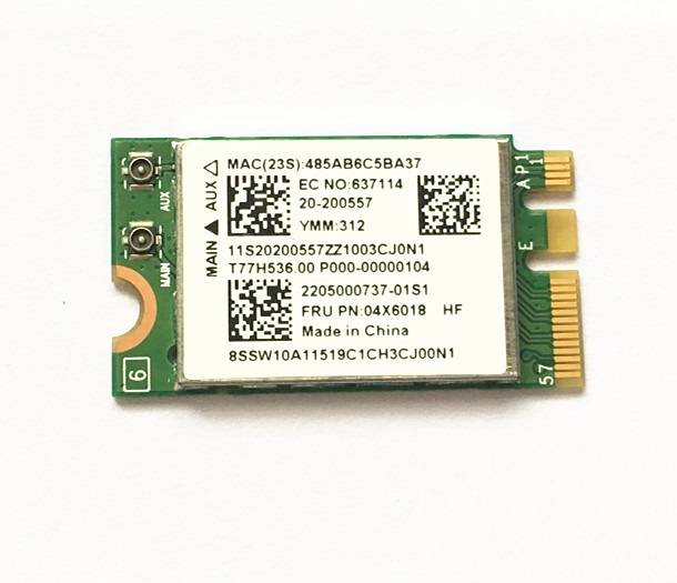 สําหรับ Broadcom BCM943142Y NGFF WiFi บลูทูธ 4.0 802.11b/g/n การ์ดไร้สายสําหรับ LENOVO G50-30 G50-45