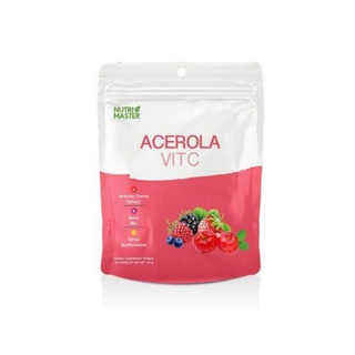 Nutri Master Acerola Vit C นูทริมาสเตอร์ อะเซโรล่า วิท ซี บรรจุ 30 แคปซูล