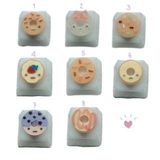 Keycap Donut คีแคปน้องโดนัท - แฮนเมด แป้นพิมพ์ คีบอร์ด