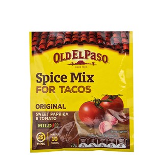 โอลด์ เอล พาโซ เครื่องปรุงทาโก้ 30 กรัม Old El Paso Taco Seasoning 30 grams