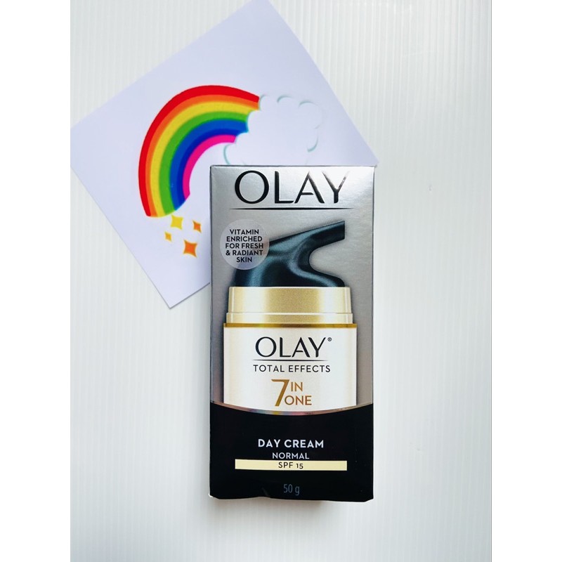 ของแท้💯☀️☀️Olay Total Effects 7 In One Day Cream Normal SPF 15 /50 ml.โอเลย์ โททัล เอฟเฟ็คส์ 7 อิน 1 เดย์ครีม #8