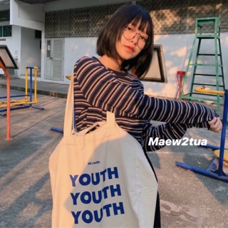 Youth Tote Bag ใส่โค้ด newmaew001 ลด80