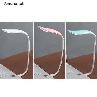 ((Amonghot)) โคมไฟตั้งโต๊ะ Led หรี่แสงได้ ขนาดเล็ก แบบพกพา สายชาร์จ Usb