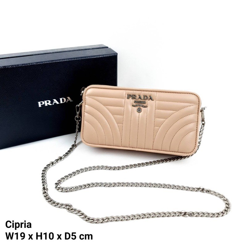 ?: New!! Prada Diagramme Mini Crossbody Bag | Shopee Thailand