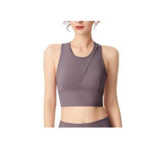 [Crassula]สปอร์ตบรา Yoga Sports Bra สวมใส่สบาย ระบายอากาศได้ดี ผ้าคุณภาพสูง ดีไซน์แบบใหม่