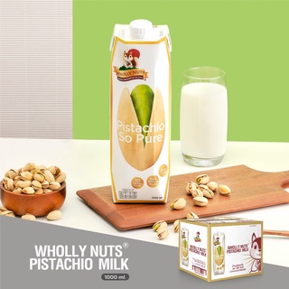 โฮลี่ นัทส์ นมพิสตาชิโอ ขนาด 1000ml x 12   (Pistachio Milk Wholly Nuts Brand)