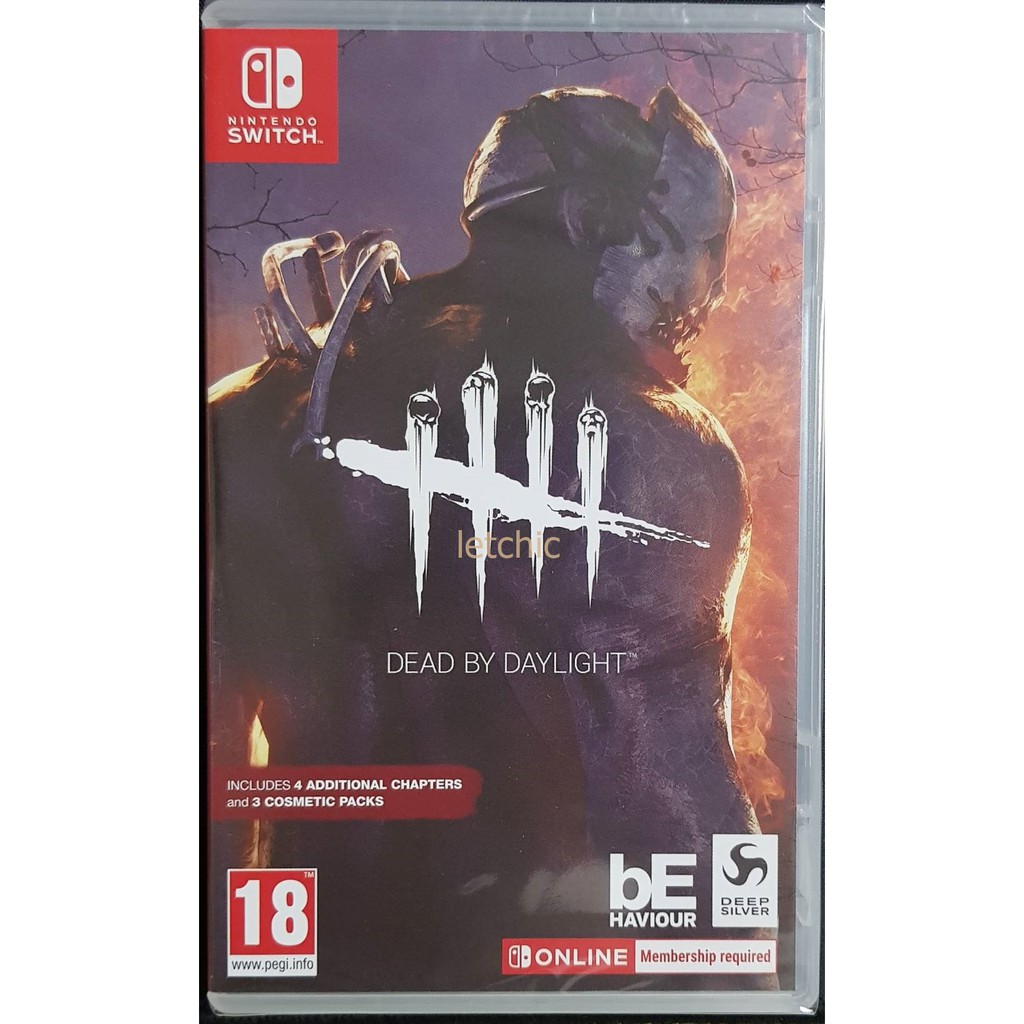 Nintendo Switch : Dead by Daylight ภาษาอังกฤษ แผ่นใหม่มือหนึ่งในซีล ตรงปก