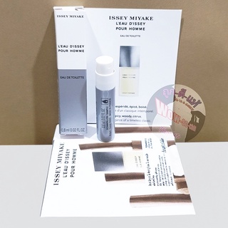 เติมเสน่ห์ ให้ความสดชื่น 🥰 น้ำหอม Issey Miyake Pour Homme ขนาดทดลอง ของแท้ 100%