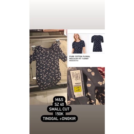 เสื้อยืด Marks and Spencer MS/MS woman/MS Marks & Spencer Shirts