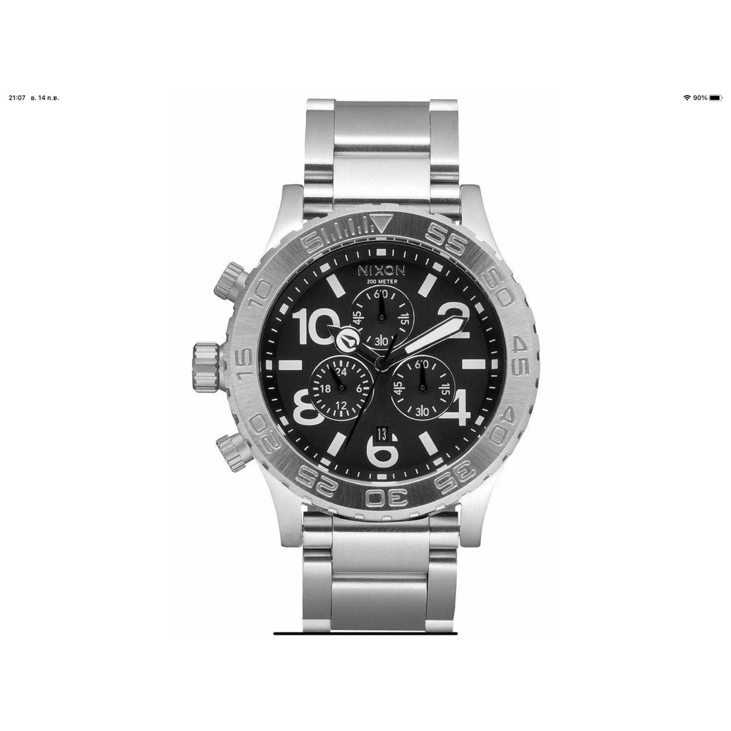 นาฬิกา NIXON MEN'S A037 000 42-20 CHRONO QUARTZ CHRONOGRAPH พร้อมกล่อง (ใหม่)