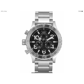 นาฬิกา NIXON MENS A037 000 42-20 CHRONO QUARTZ CHRONOGRAPH พร้อมกล่อง (ใหม่)