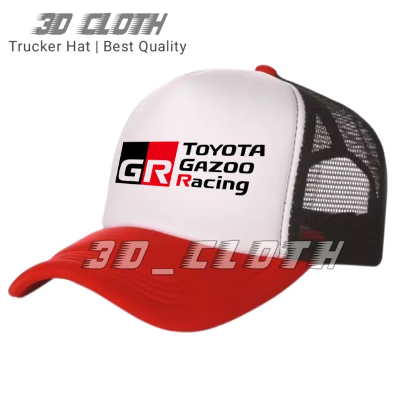 หมวก Toyota Gazoo Racing Trucker - หมวก Toyota Gazoo Racing GR