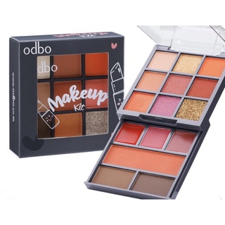 ODBO Makeup Kit  พาเลท 2 ชิ้น (เบอร์ 03) ขนาด 25.3 กรัม