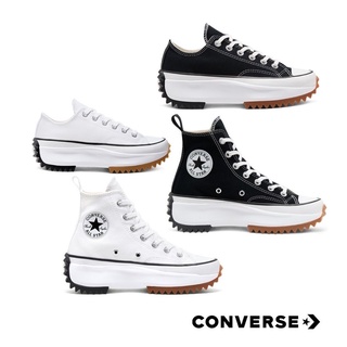 Converse Run star hike 💯%คอนเวิร์สแถมกล่อง พื้นสูง6ซม.