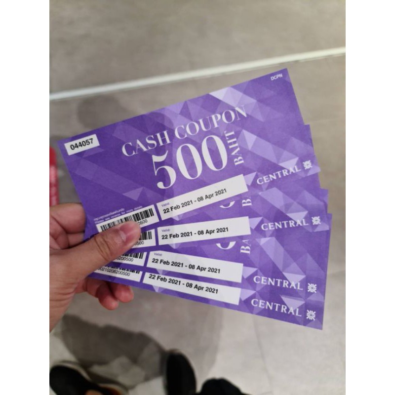 ขายต่อCash coupon central Shopee Thailand