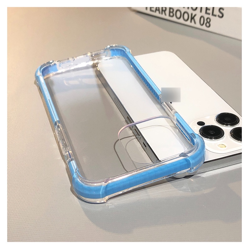 เกรดสูงหนาถุงลมนิรภัยสําหรับIphone 16 15 14 13 12 11 Pro Max X Xr Xsmax 6 6s 7 8 Plus SE 2022 สบายรู้สึกส่วนบุคคลCreativeอะคริลิคกรณี - รูปที่ 3