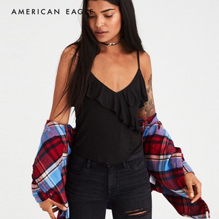 American Eagle Soft &amp; Sexy Ruffled Cami เสื้อ คามิ ผู้หญิง ผ้านิ่ม (WCL 036-3219-001)