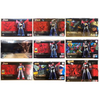 หุ่นเหล็ก - Soul Of Chogokin - SOC - Mazinger Z / Great Mazinger / Getter 1 / Grendizer D.C. VER. By Bandai