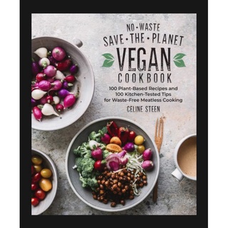 หนังสือNo waste save the Planet vegan cook book