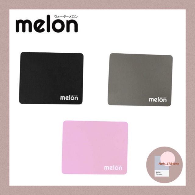 แผ่นรองเมาส์ Melon #แผ่นรองเมาส์