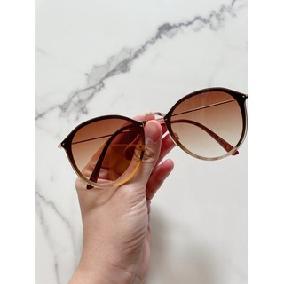 สีใหม่ล่าสุด น้ำตาลชา ใส่สวยมาก 😍 Gamt rimless sunglasses ✨👓👓