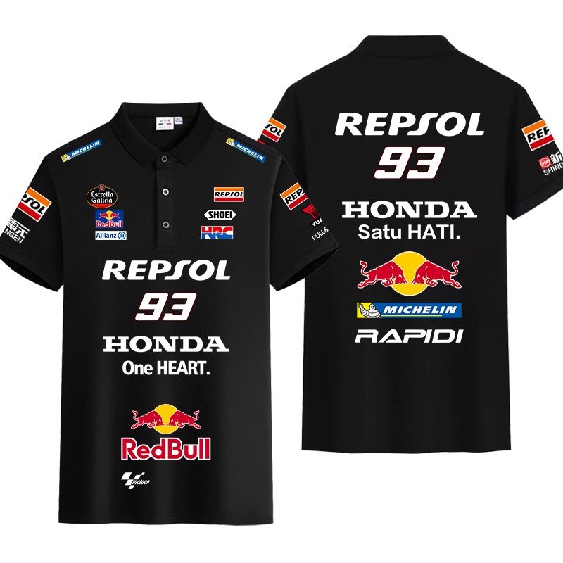 2025 ใหม่ล่าสุด F1 Racing Jersey + F1 Racing Team เสื้อโปโล + Men & Women เสื้อยืดแขนสั้นฤดูร้อน
