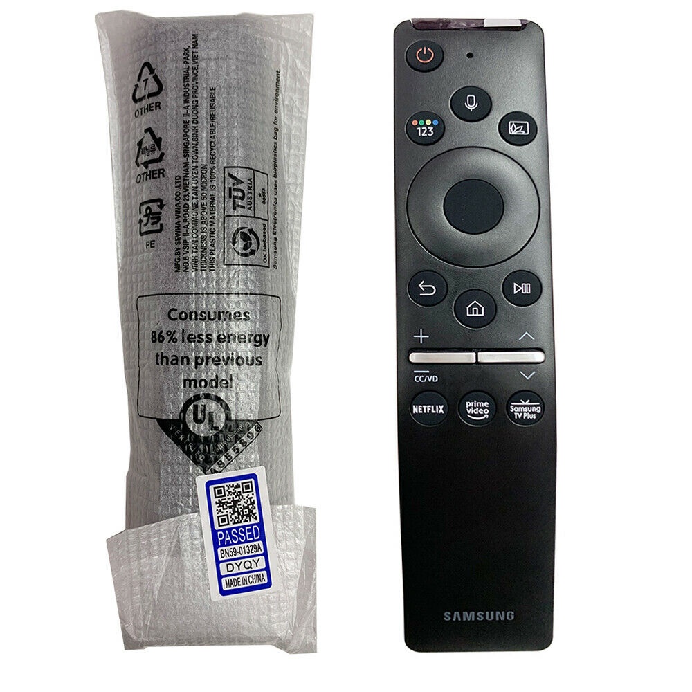 BN59-01329A เสียงบลูทูธระยะไกลสําหรับ Samsung สมาร์ททีวี RMCSPT1CP1 QN65Q90TAFXZA, QN75Q70TAFXZA, QN