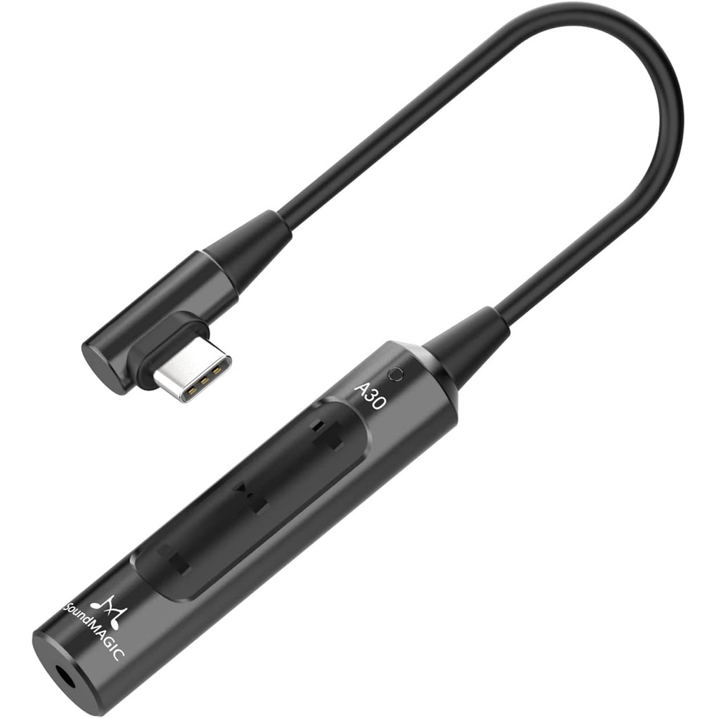 SoundMAGIC A30 แอมป์หูฟังพกพา DAC/AMP ขนาดเล็ก วัสดุอลูมิเนียมอัลลอยด์