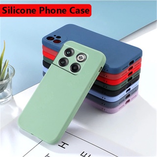 เคสซิลิโคนนิ่ม ทรงสี่เหลี่ยม ป้องกันกล้อง กันกระแทก สําหรับ OnePlus 10 10T Ace Pro One Plus 10T