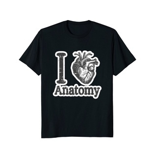 เสื้อยืดผ้าฝ้ายพิมพ์ลายขายดี  ใหม่ เสื้อยืดลําลอง แขนสั้น พิมพ์ลาย I HEART ANATOMY Aorta Cardiac คุณภาพดี สําหรับผู้