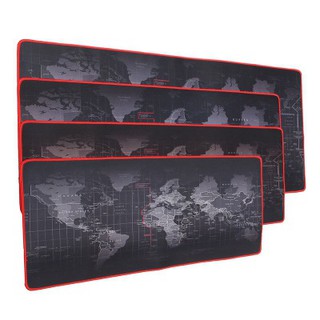 90x40cm ใหญ่นุ่ม แผ่นรองเมาส์ ลายแผนที่โลก World Map Mouse Pad แผ่นรองเม้าส์