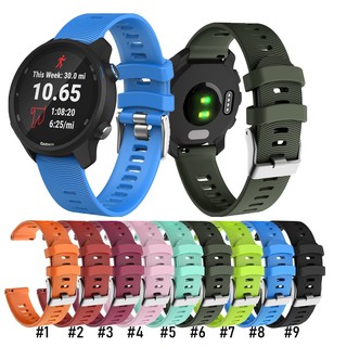 สายนาฬิกาข้อมือ สำหรับ Garmin Forerunner 245 / 245M /645 / 645 Music Garmin venu / Garmin Vivoactive 3 / vivoactive 3 music / สาย armin venu sq / สายนาฬิกา armin Venu 2 plus