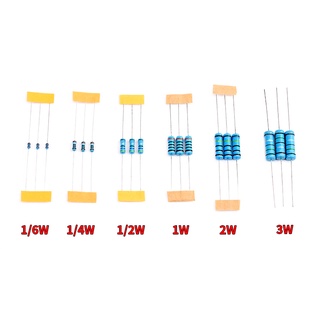 ฟิล์มโลหะต้านทาน 1/2W 1W 2W 3W 10R 15K 22R 100R