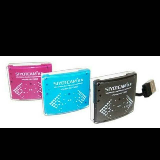 Siyoteam 382 4-SLOT USB 2.0 CARD READER